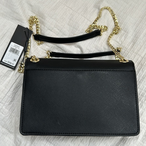 NWT Carl Lagerfeld New York City Cross Bag Handbag Yellow Taxi Cab Cat Maybelle - Picture 9 of 12